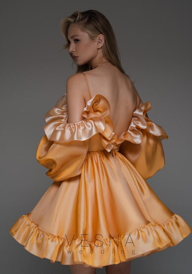 Вечернее платье Вейлан Карамель-V70851 - Свадебный салон Vesna (Москва)