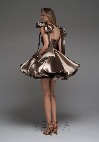 Вечернее платье Ника Mокко-V70853 - Свадебный салон Vesna (Москва)