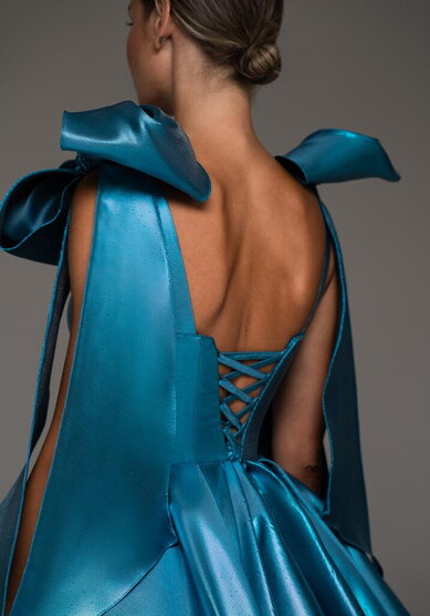 Вечернее платье Ника Блю-V70857 - Свадебный салон Vesna (Москва)