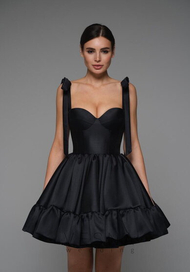 Вечернее платье Полини Нуар-V70875 - Свадебный салон Vesna (Москва)