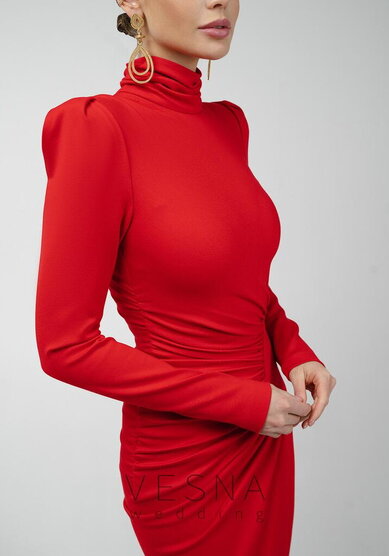 Вечернее платье Рейчел Рэд-V70886 - Свадебный салон Vesna (Москва)