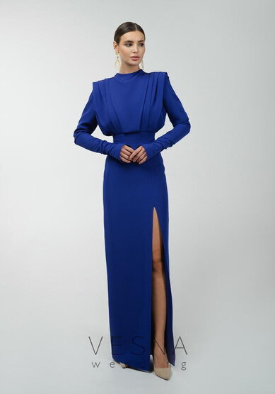 Вечернее платье Джина Сапфир-V70887 - Свадебный салон Vesna (Москва)