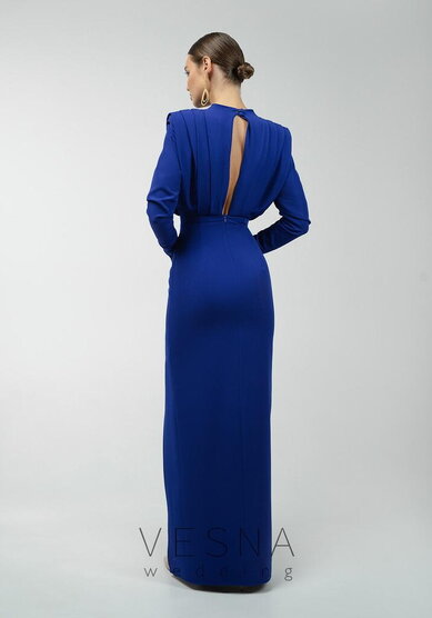 Вечернее платье Джина Сапфир-V70887 - Свадебный салон Vesna (Москва)