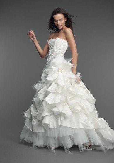 Свадебное платье DOMINGO-K8732 - свадебная и вечерняя мода KATRIN SALON - не работают