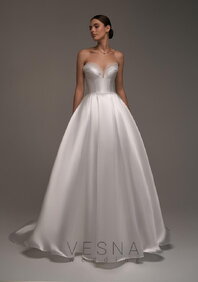 Свадебное платье Дэва Силк Вайт-V70078