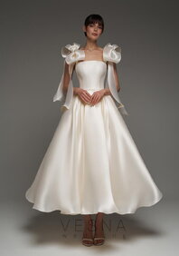 Вечернее платье Келли Крем-V70736