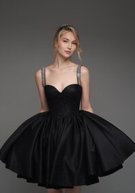 Вечернее платье Аура Нуар Мини-V70839