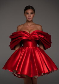 Вечернее платье Рафаэлла Руж-V70855