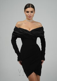 Вечернее платье Тиффани Мини Нуар-V70883