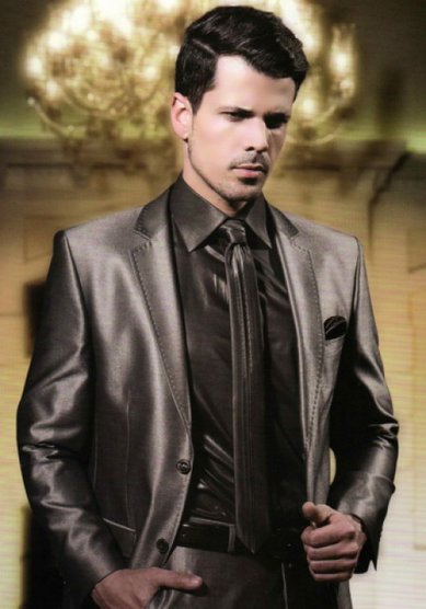 Свадебный мужской костюм 332-B1587 - Магазин классической мужской одежды BAUROTTI original