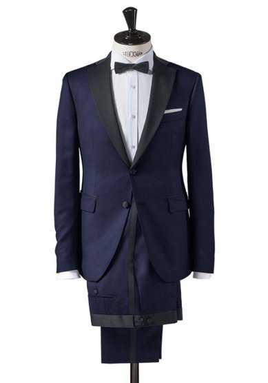 Свадебный мужской костюм Смокинг Masterhand, Steven Steel-M1947 - Show-room Mister Butler