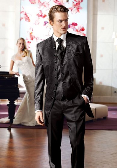 Свадебный мужской костюм 750-K1985 - свадебная и вечерняя мода KATRIN SALON - не работают