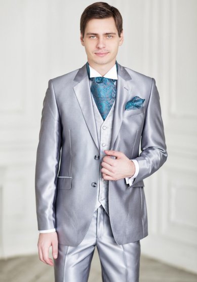 Свадебный мужской костюм Б2377 - Салон свадебных мужских костюмов Богема