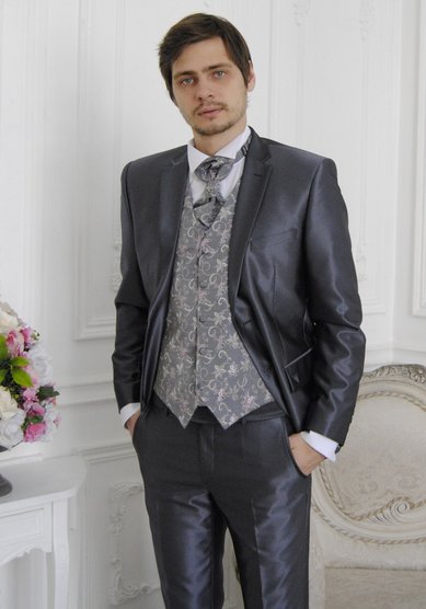 Свадебный мужской костюм Б2381 - Салон свадебных мужских костюмов Богема