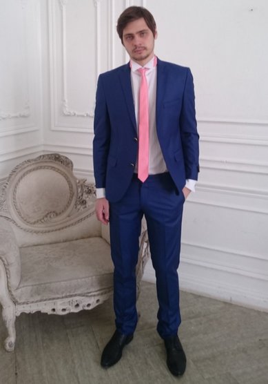 Свадебный мужской костюм Б2384 - Салон свадебных мужских костюмов Богема