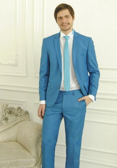 Свадебный мужской костюм Б2386 - Салон свадебных мужских костюмов Богема