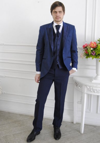 Свадебный мужской костюм Б2389 - Салон свадебных мужских костюмов Богема