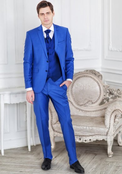 Свадебный мужской костюм Б2390 - Салон свадебных мужских костюмов Богема