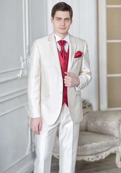 Свадебный мужской костюм Б2397 - Салон свадебных мужских костюмов Богема