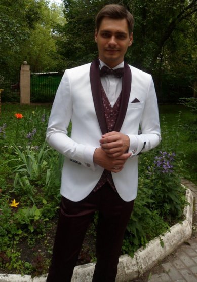 Свадебный мужской костюм Б2404 - Салон свадебных мужских костюмов Богема