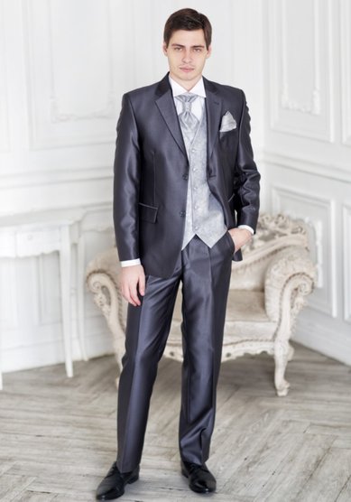 Свадебный мужской костюм Б2465 - Салон свадебных мужских костюмов Богема