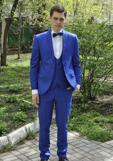 Свадебный мужской костюм Б2506 - Салон свадебных мужских костюмов Богема