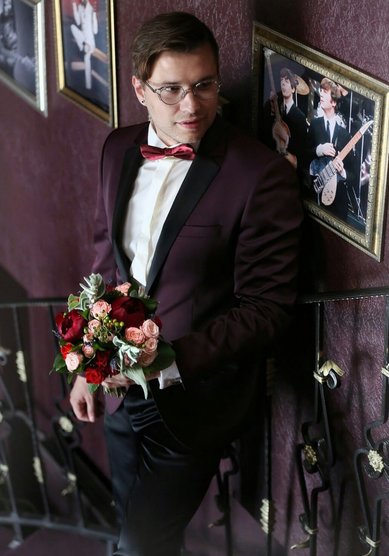 Свадебный мужской костюм Л2637 - Салон мужских костюмов ЛЕОН