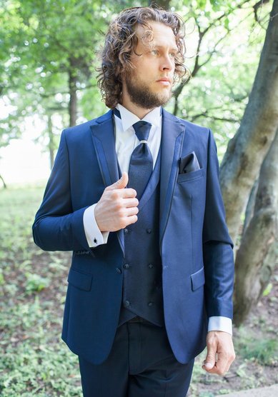 Свадебный мужской костюм Л2639 - Салон мужских костюмов ЛЕОН