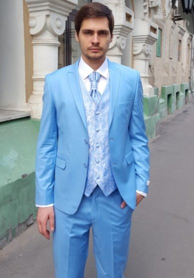 Свадебный мужской костюм Б2819 - Салон свадебных мужских костюмов Богема