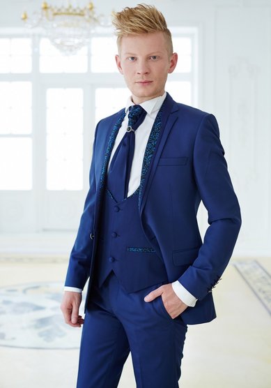 Свадебный мужской костюм 3 CESARE-D2831 - Салон костюмов DRESS CODE RENT