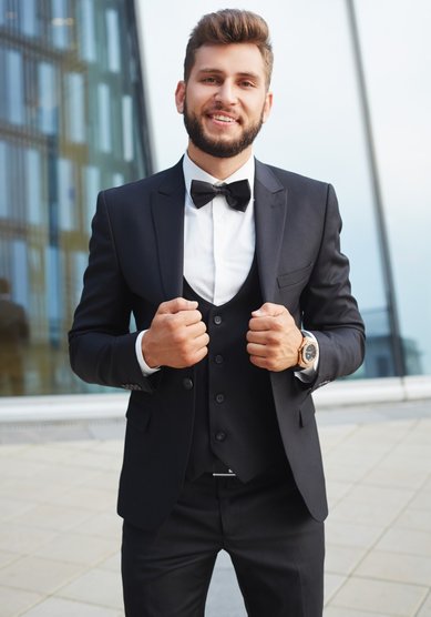 Свадебный мужской костюм 1 RICCARDO-D2834 - Салон костюмов DRESS CODE RENT