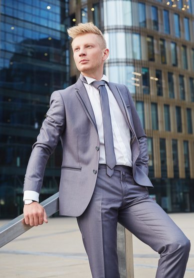 Свадебный мужской костюм 3VIKTOR-D2836 - Салон костюмов DRESS CODE RENT