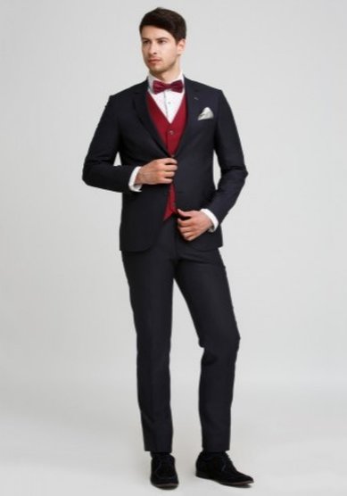 Свадебный мужской костюм P3037 - Салон костюмов Patrik man