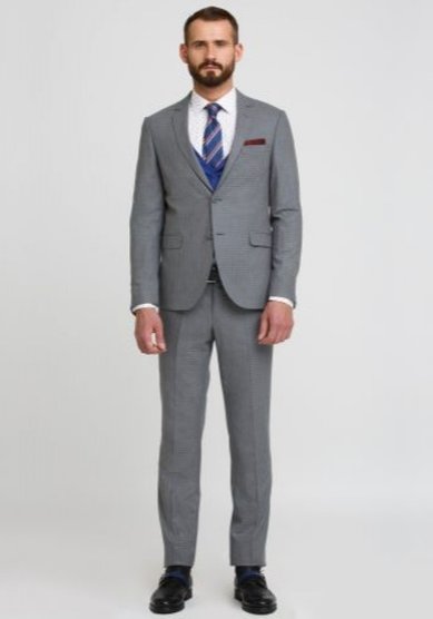 Свадебный мужской костюм P3063 - Салон костюмов Patrik man