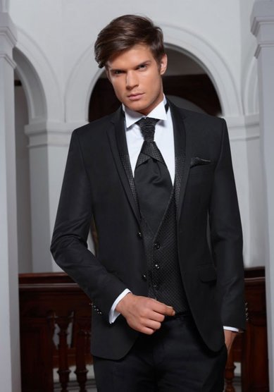 Свадебный мужской костюм BAGGI 517-01.2-B3107 - Салон костюмов BAGGI