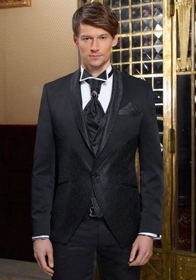 Свадебный мужской костюм BAGGI 2019-B3127 - Салон костюмов BAGGI