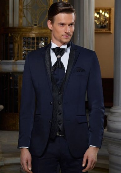 Свадебный мужской костюм 583-B3214 - Салон костюмов BAGGI