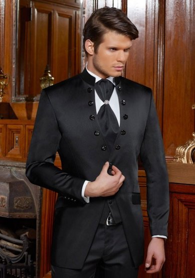 Свадебный мужской костюм 2074-B3216 - Салон костюмов BAGGI