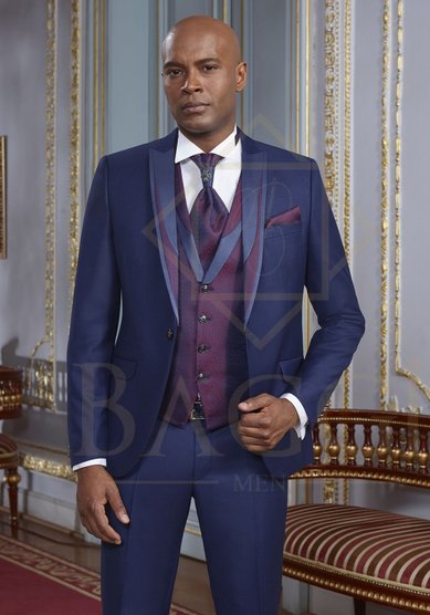 Свадебный мужской костюм 51086-19-16-B3242 - Салон костюмов BAGGI