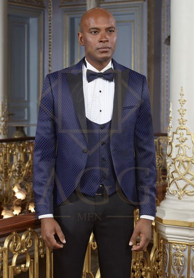 Свадебный мужской костюм 50177-07-B3246 - Салон костюмов BAGGI