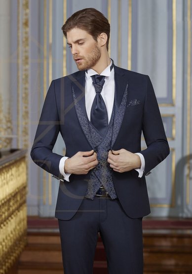 Свадебный мужской костюм 51072-02-19-B3247 - Салон костюмов BAGGI