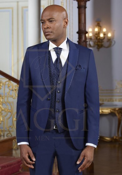 Свадебный мужской костюм 50180-07-B3248 - Салон костюмов BAGGI