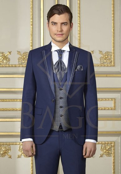 Свадебный мужской костюм 51076-07-11-B3261 - Салон костюмов BAGGI