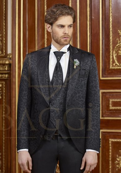 Свадебный мужской костюм 80015-01-B3265 - Салон костюмов BAGGI