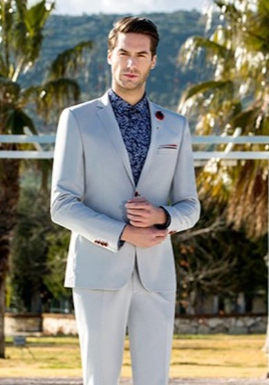 Свадебный мужской костюм Мужской костюм 1293-B3306 - Магазин классической мужской одежды BAUROTTI original...
