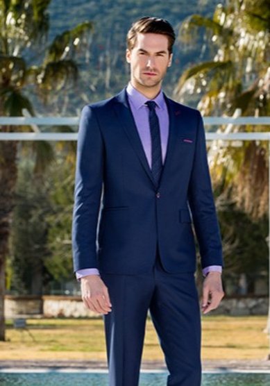 Свадебный мужской костюм Мужской костюм 1292-B3307 - Магазин классической мужской одежды BAUROTTI original...