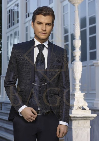 Свадебный мужской костюм 50049-02-B3392 - Салон костюмов BAGGI