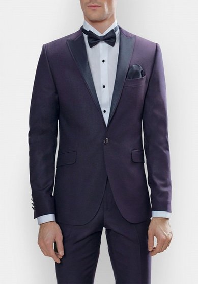 Свадебный мужской костюм Бордовый смокинг Корлеоне-M3497 - Салон костюмов Manzetti