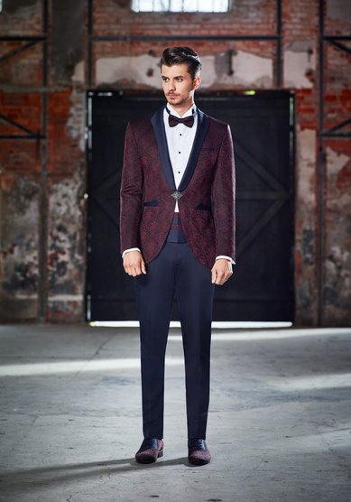 Свадебный мужской костюм 50193-06-B3542 - Салон костюмов BAGGI