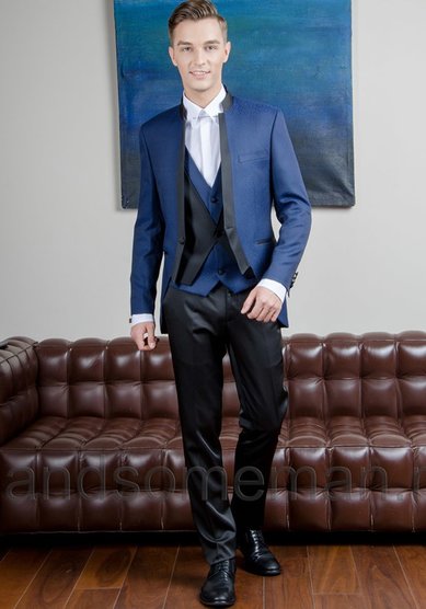 Свадебный мужской костюм 1393-B3579 - Магазин классической мужской одежды BAUROTTI original